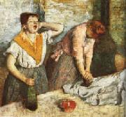 Edgar Degas The Laundresses oil painting